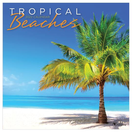 2022 Tropical Beaches Wall Calendar Michaels 2022 Tropical Beaches Calendar How To Find Out Where Picture Was Taken For April 2022 As